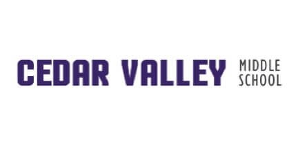Cedar Valley middle school logo name