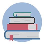 pile of books