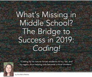 middle school bridge to success for coding