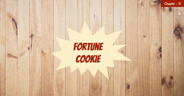 Fortune cookie project chapter 11