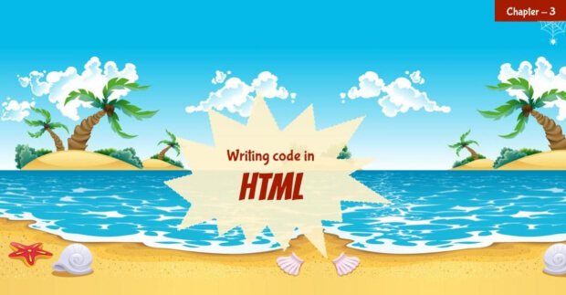 writing code in HTML chapter 3