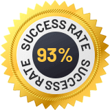 93% success rate