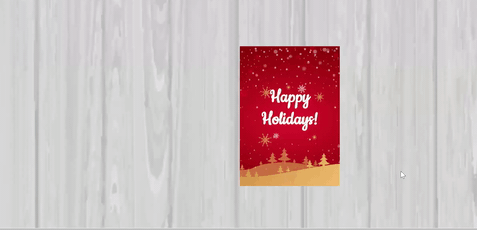 html tutorial for kids, card opening