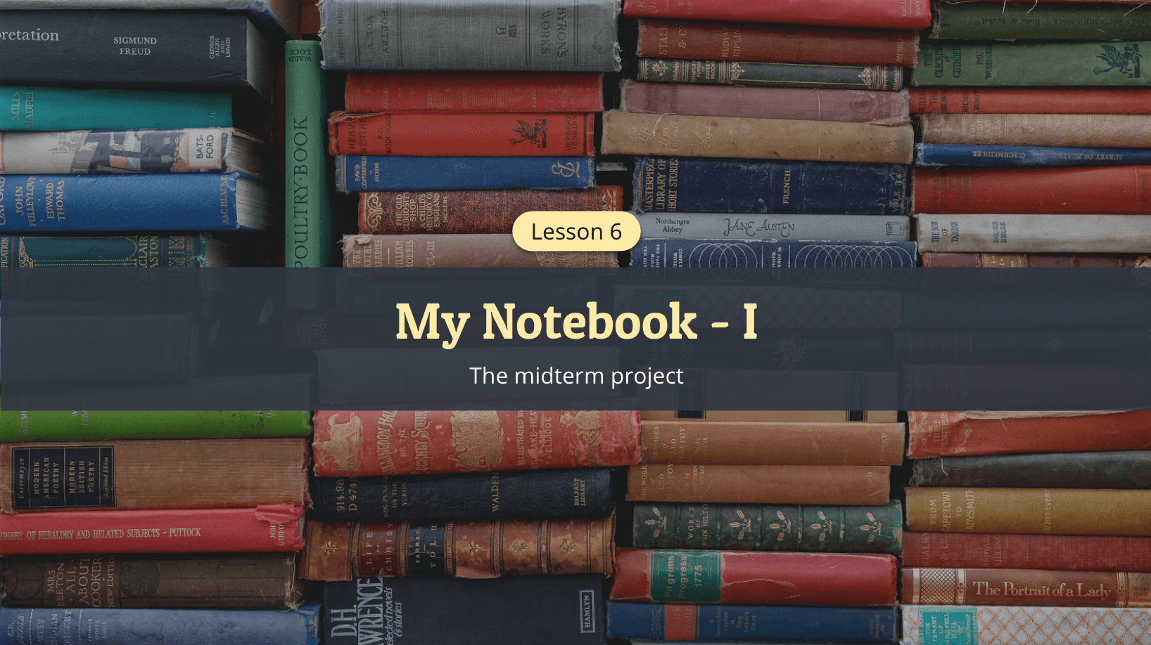 My Notebook 1 - Midterm Project