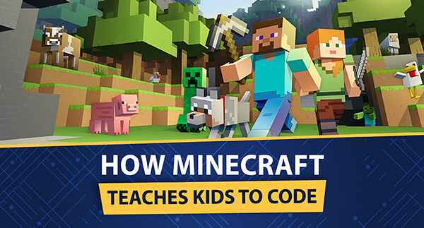How Minecraft Teaches Kids to Code Social Banner