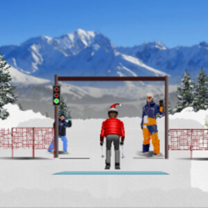 ski 3d game