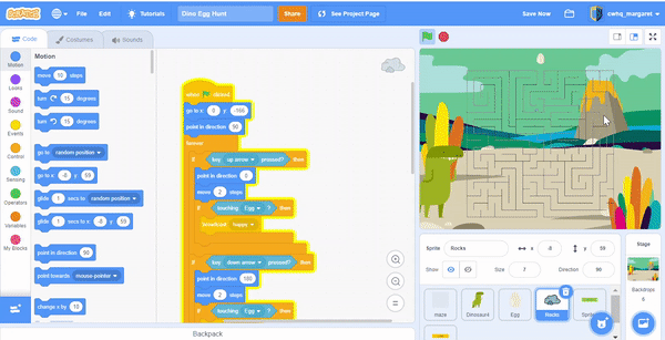 Making Your Very Own Game Using Scratch Block Programming