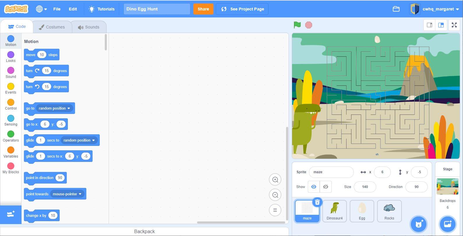 Making Your Very Own Game Using Scratch Block Programming