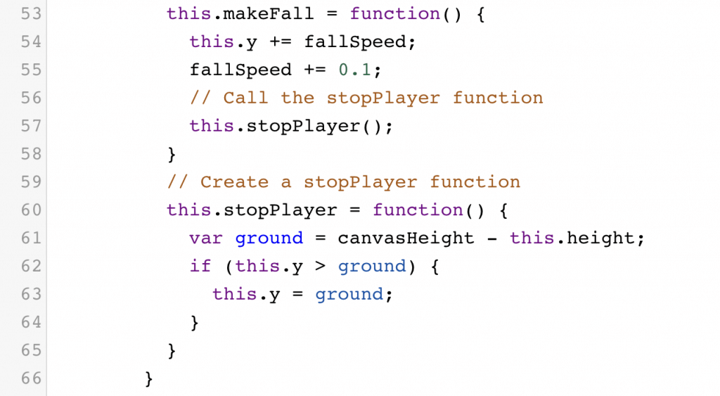 JavaScript Games Step 5.1