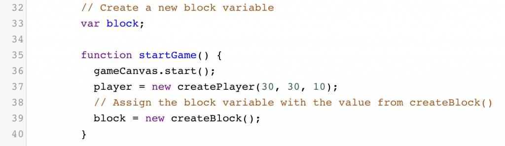 JavaScript Games Step 7.1