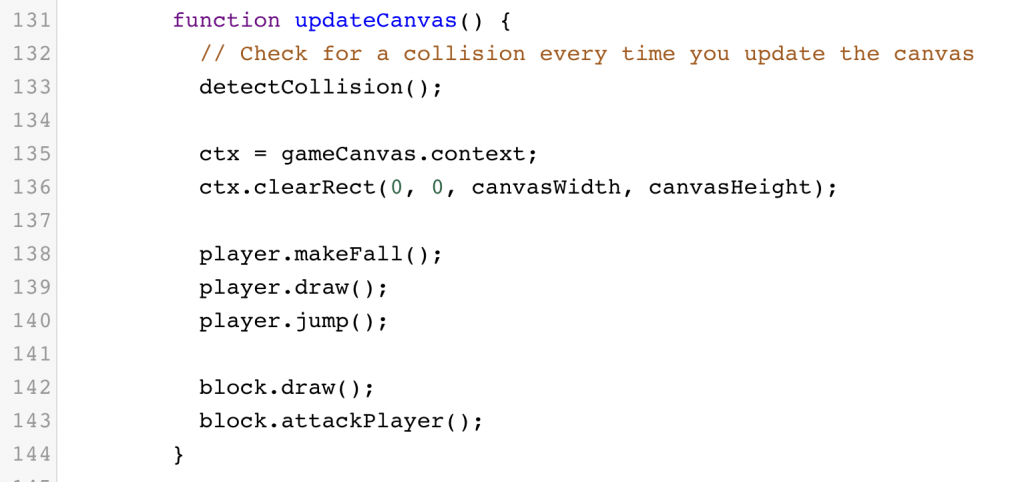 JavaScript Games Step 9.2