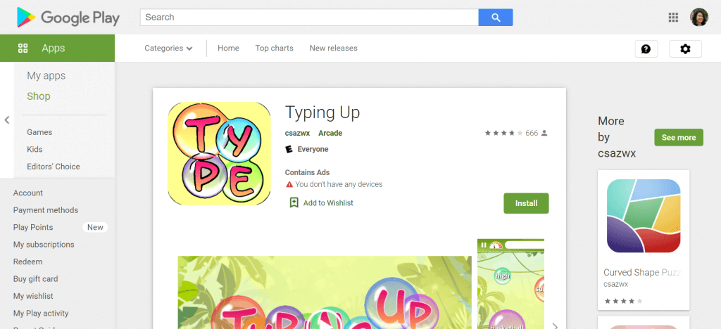 Type Race - The Typing Game - Apps on Google Play