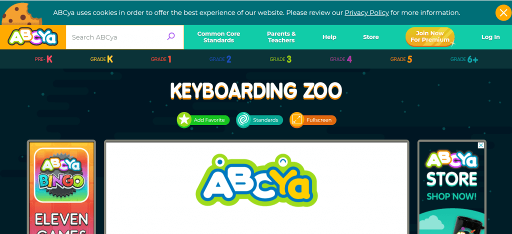 keyboarding zoo