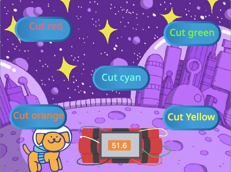 Diffuse the Bomb Scratch game
