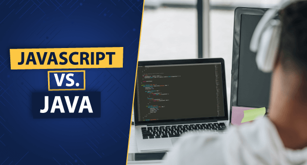 JavaScript vs Java Social Banner