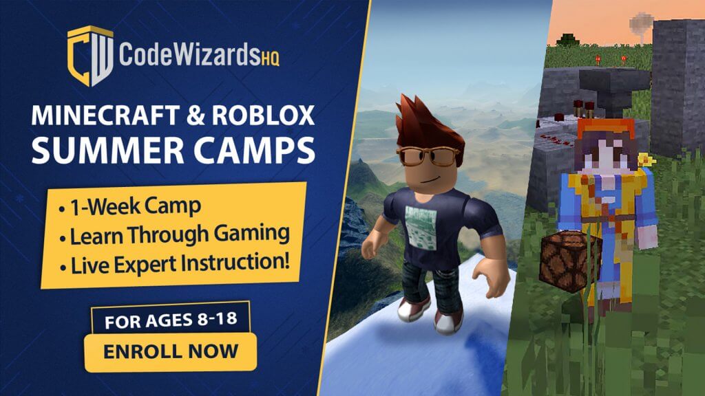 roblox and minecraft camps
