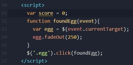 Easter JavaScript Tutorial Step 4