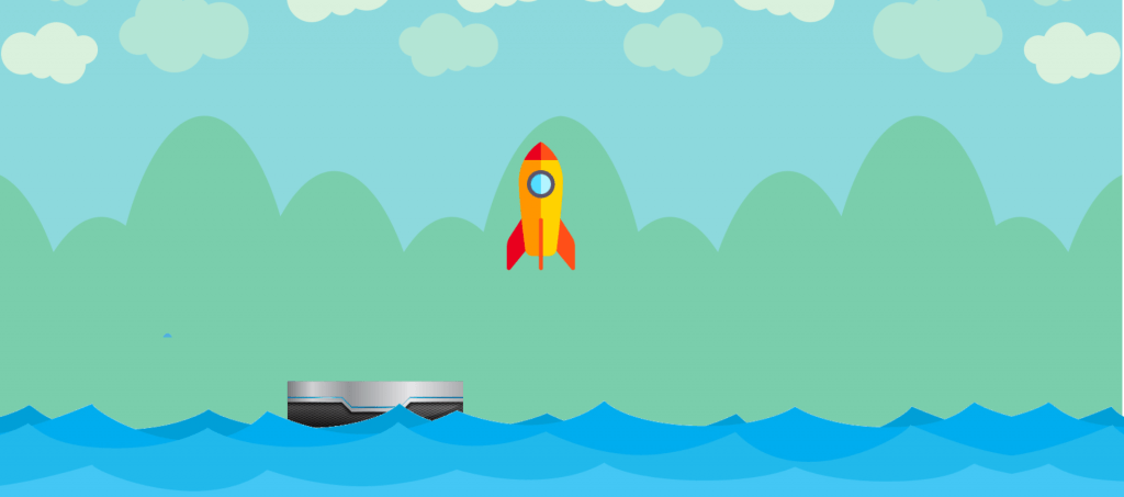 js project for kids spaceship