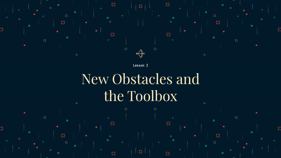 Roblox camp, New Obstacles and the Toolbox