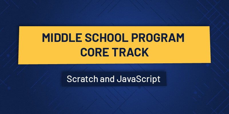 Online summer camp, middle school core track