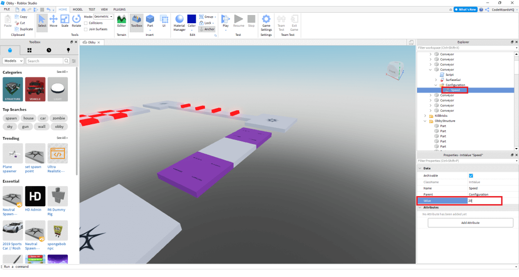 Roblox Studio-06] Make your own Models and Manage it in the