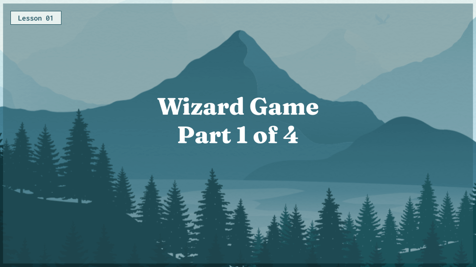 Capstone 1 Wizard Game Pt 1