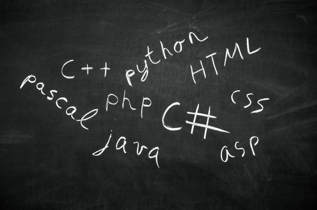 Different coding languages