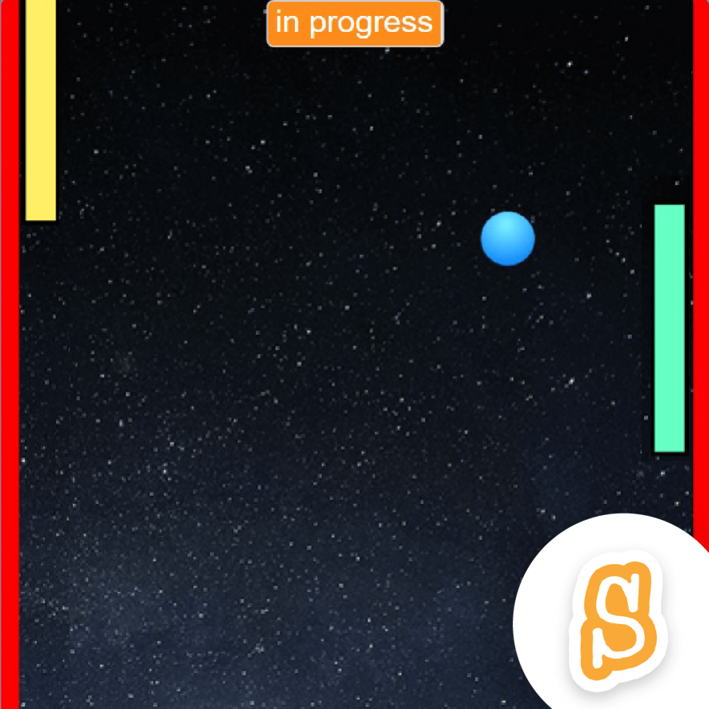 scratch intro class pong game