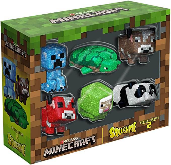 Minecraft SquishMe toys