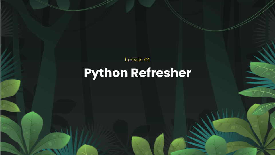 Python coding lesson 1