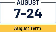 Summer coding classes, august term
