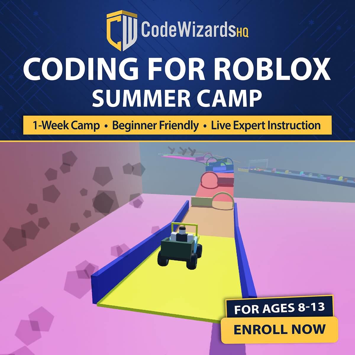 Virtual Summer Camp: Game Design - Roblox OBBYs — MODA