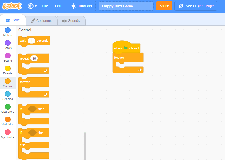 How to Make a Flappy Bird in Scratch - Create & Learn