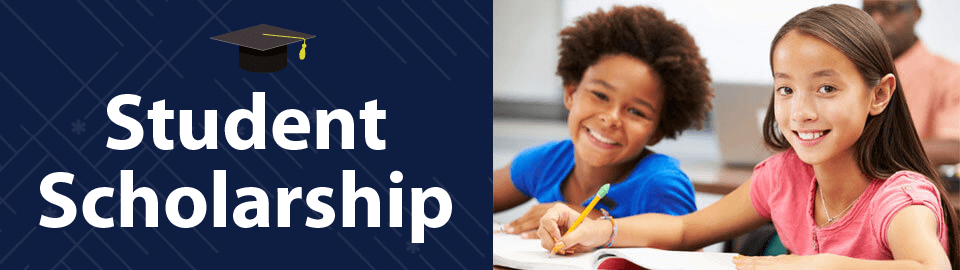 Student scholarship graphic