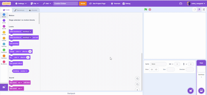 Clicker step 2 gif