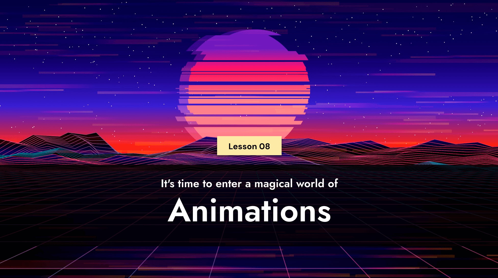 UI class lesson 8