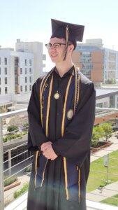 Aaron's graduation