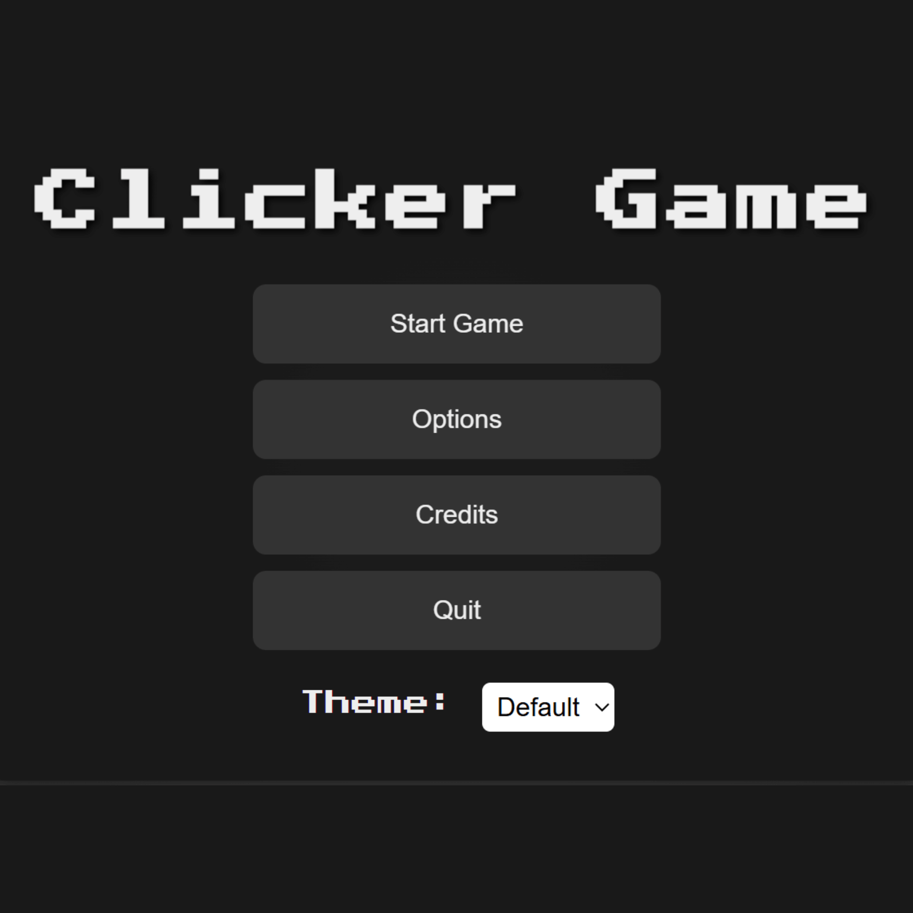Clicker game