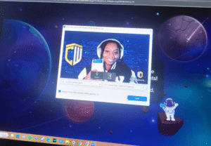 Zee's first day of teaching